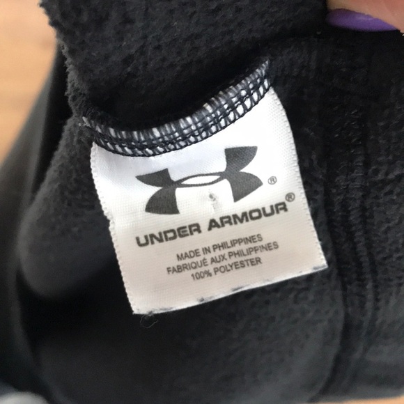 💕x4HP💕Men’s black under armour fleece - Picture 7 of 7